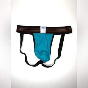 Bike Athletic Supporter with Black and Blue Design